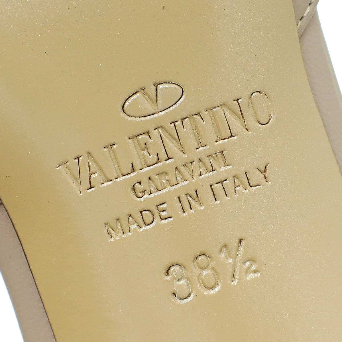 Valentino Light Pink Rockstud Caged Ankle Strap Pump 38.5