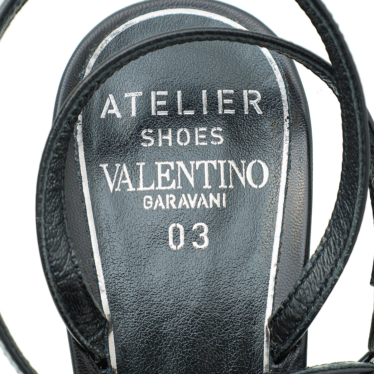 Valentino Black Atelier 03 Sandal 38