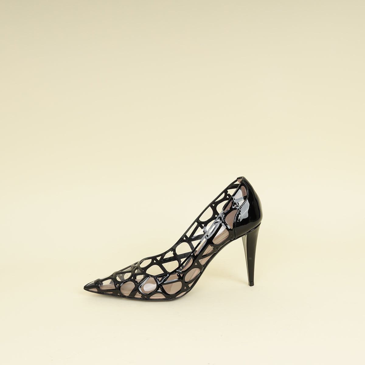Valentino Bicolor Toile Iconographe 90 Pumps 39