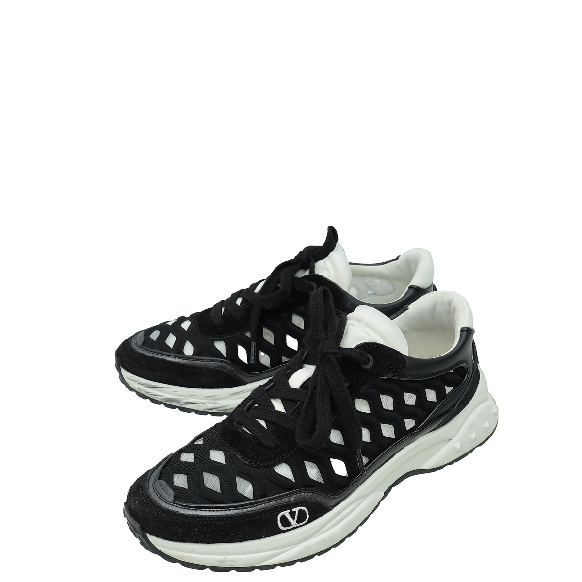 Valentino Bicolor Ready Go Runner Sneakers 39-Valentino-THE CLOSET