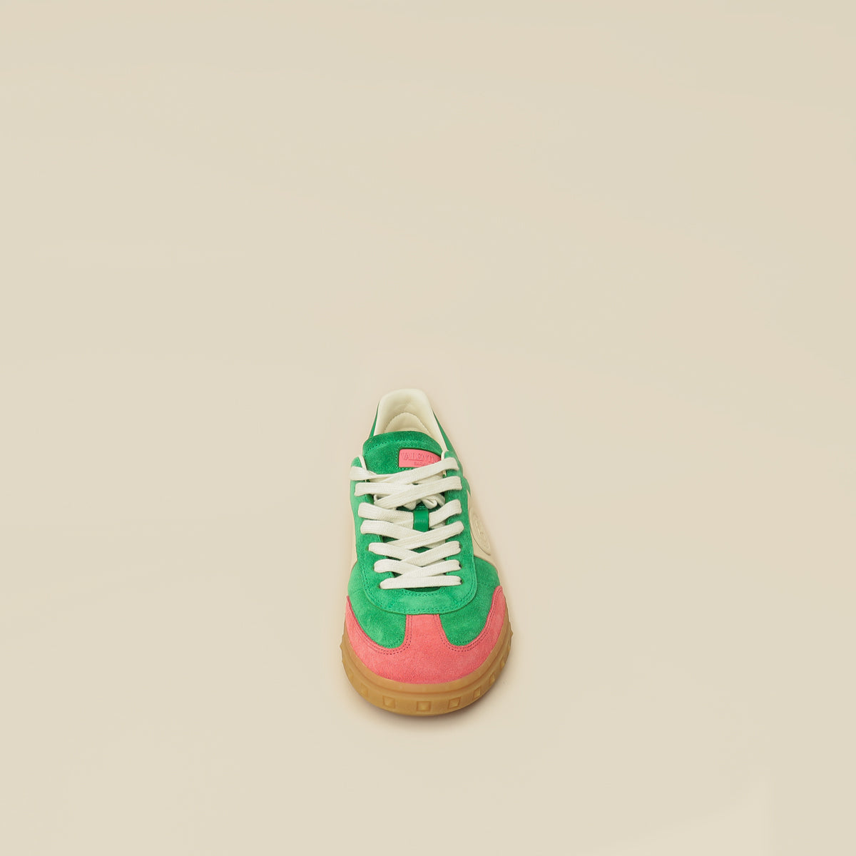 Valentino Bicolor Vlogo Upvillage Suede Sneaker 39-Valentino-THE CLOSET