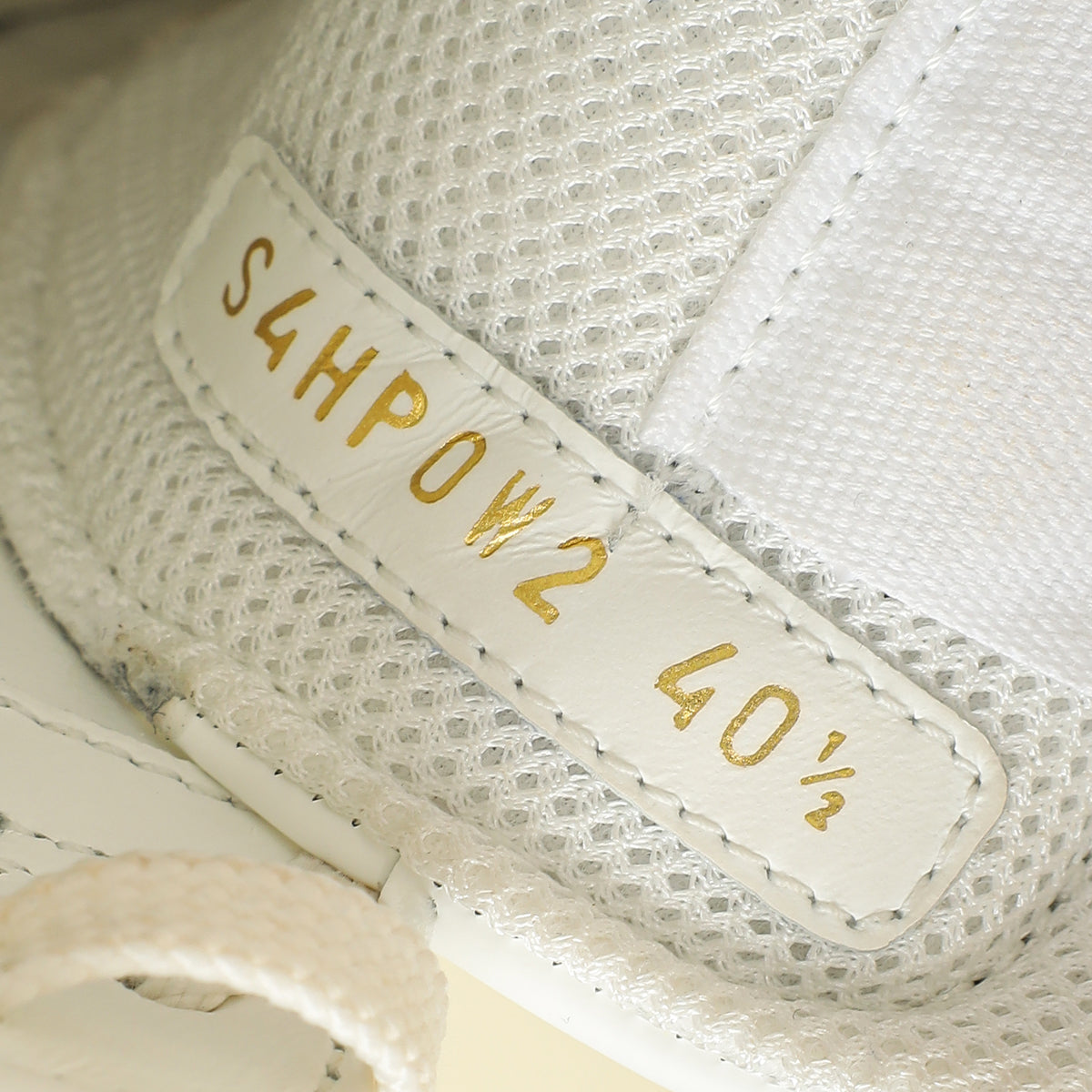 Valentino White Open Flatform Rockstud Untitled Sneaker 40.5