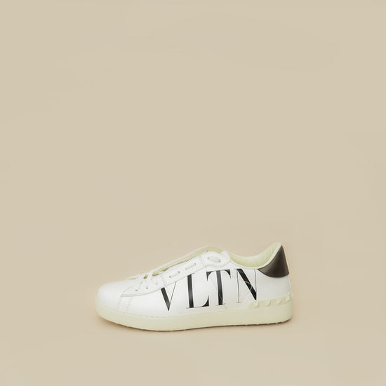 Valentino White VLTN Open Sneakers 40.5-Valentino-THE CLOSET