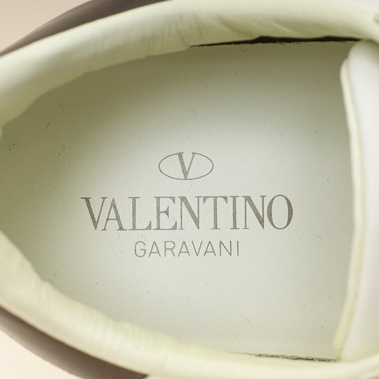 Valentino White VLTN Open Sneakers 40.5-Valentino-THE CLOSET