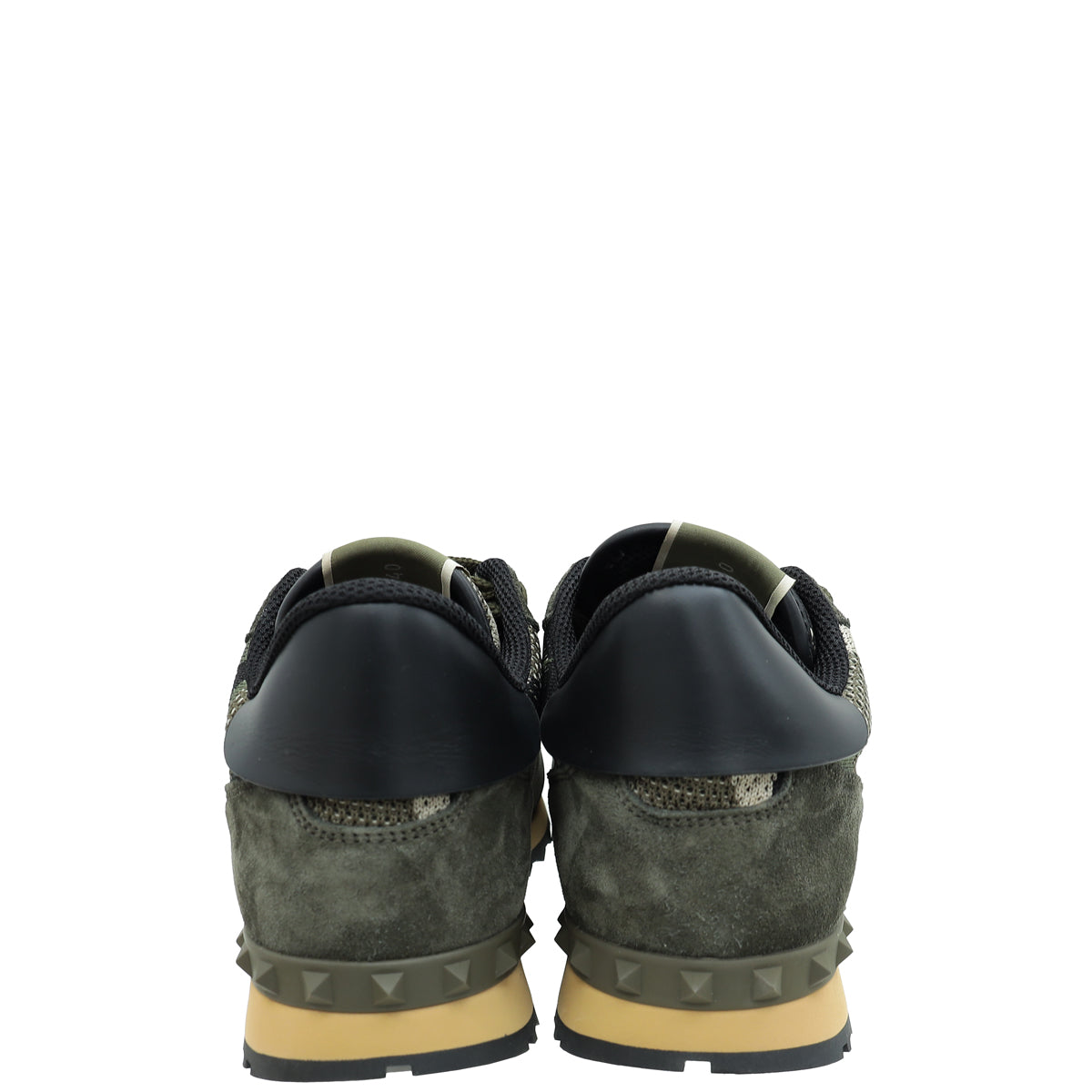 Valentino Bicolor Camouflage Rockrunner Sneaker 40