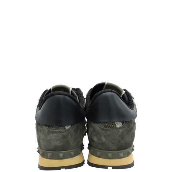 Load image into Gallery viewer, Valentino Bicolor Camouflage Rockrunner Sneaker 40
