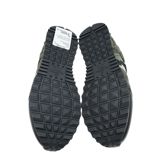 Load image into Gallery viewer, Valentino Bicolor Camouflage Rockrunner Sneaker 40

