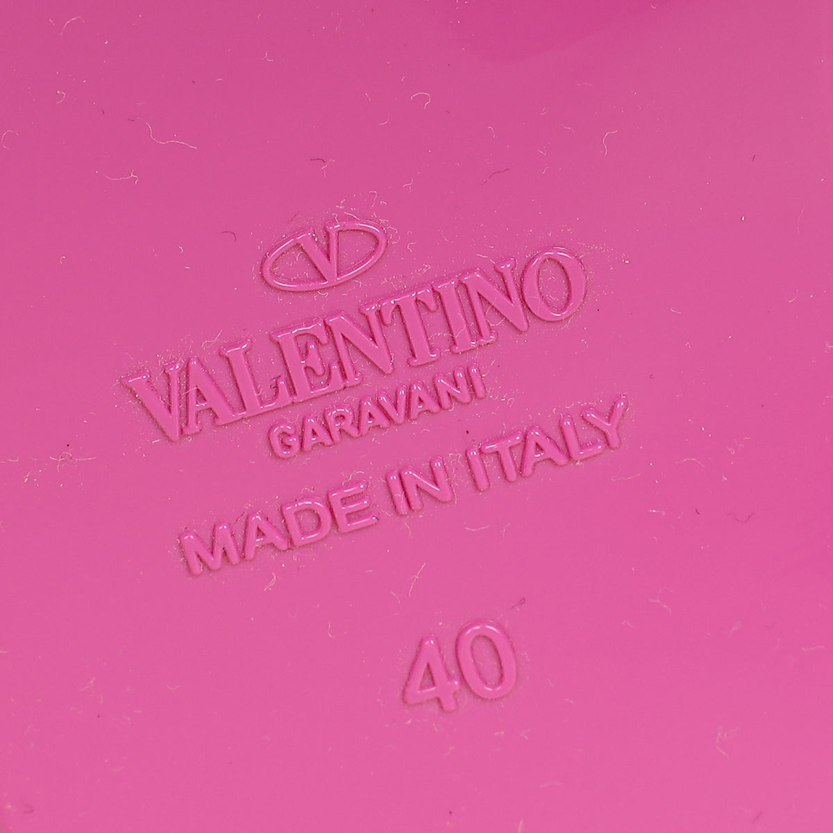 Valentino Bright Pink Summer Rockstud Sandals 40