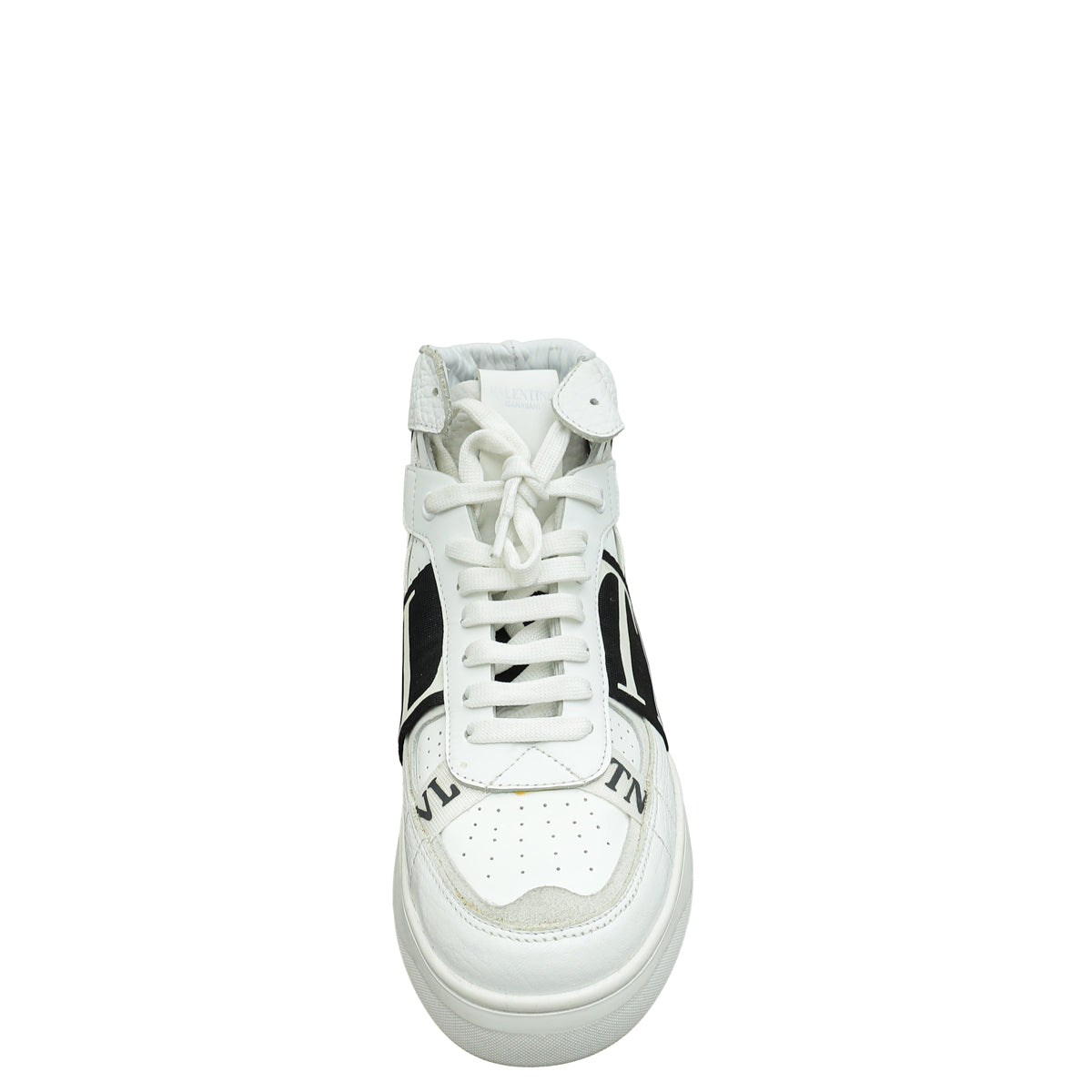 Valentino White VL7N Logo High Top Sneaker 41-Valentino-THE CLOSET