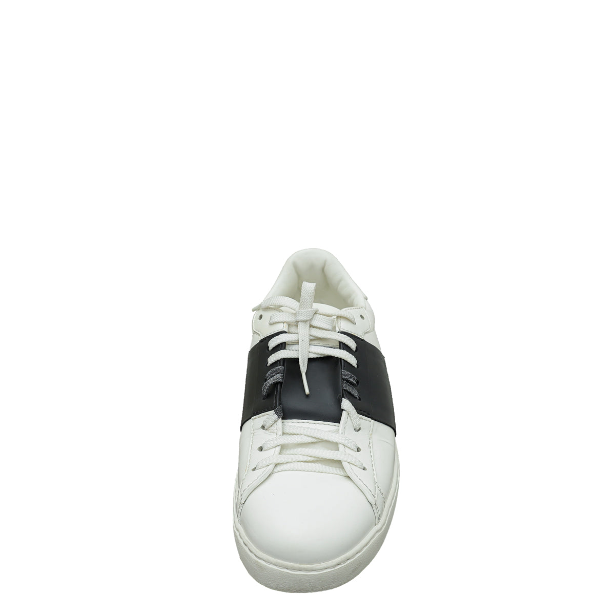 Valentino Bicolor Rockstud Open Stripe Sneaker 42-Valentino-THE CLOSET