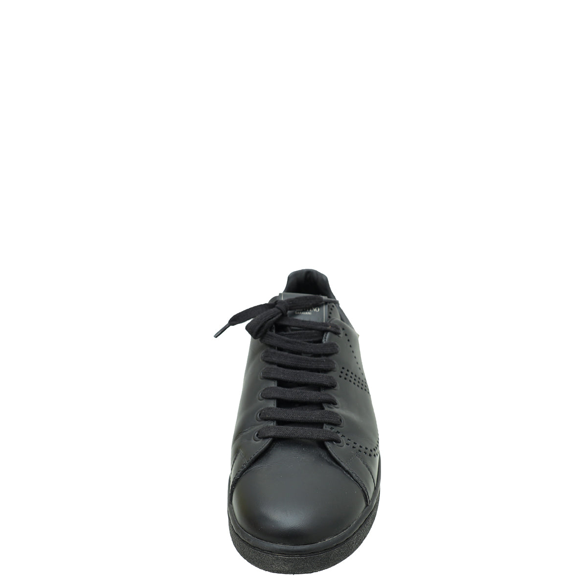 Valentino Black Rockstud Backnet Sneaker 42-Valentino-THE CLOSET