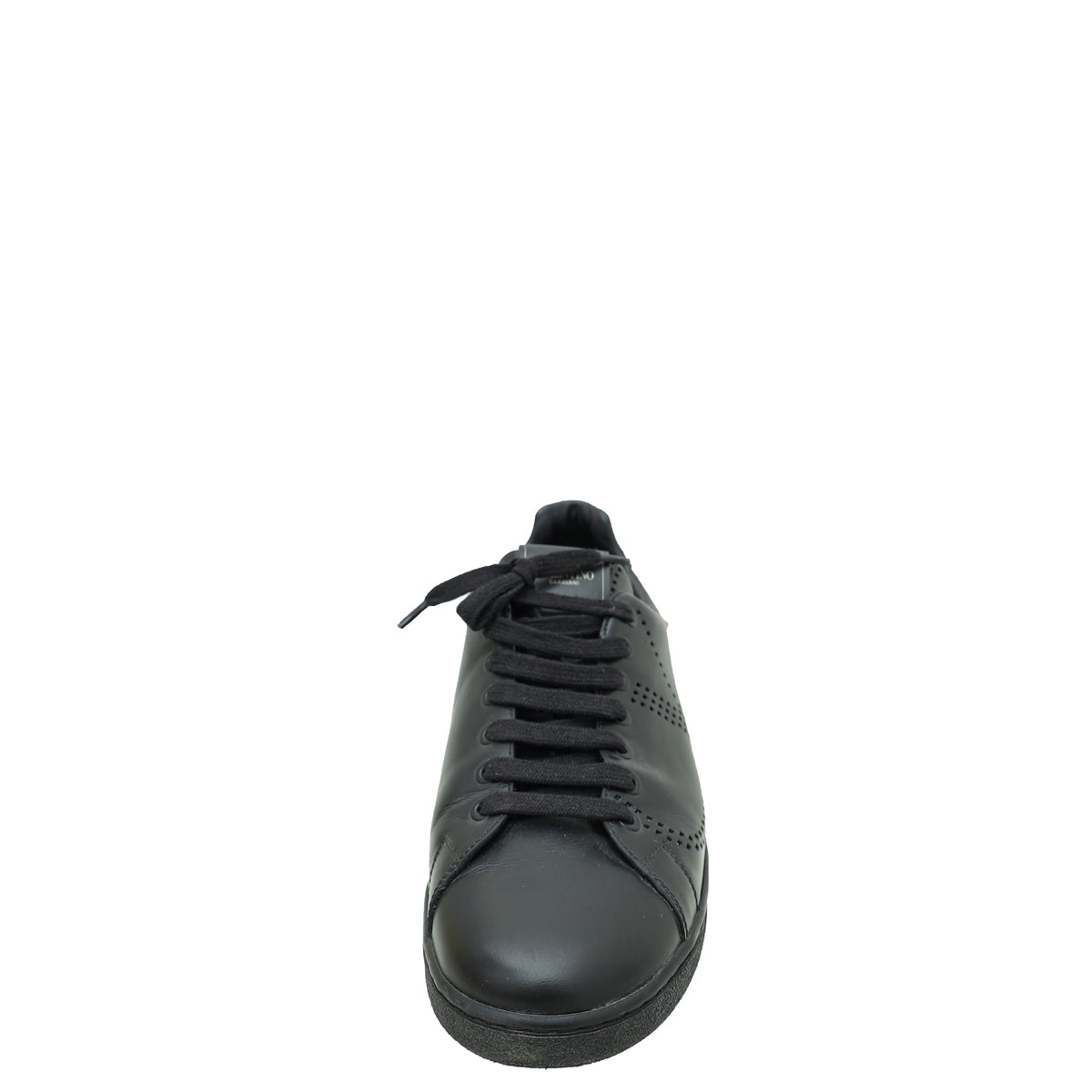 Valentino Black Rockstud Backnet Sneaker 42