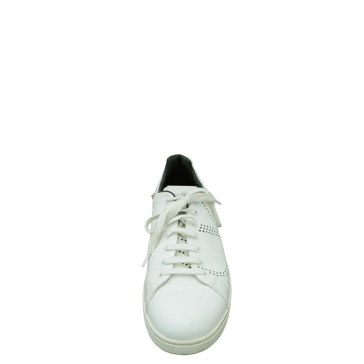 Valentino White Rockstud Backnet Sneaker 42