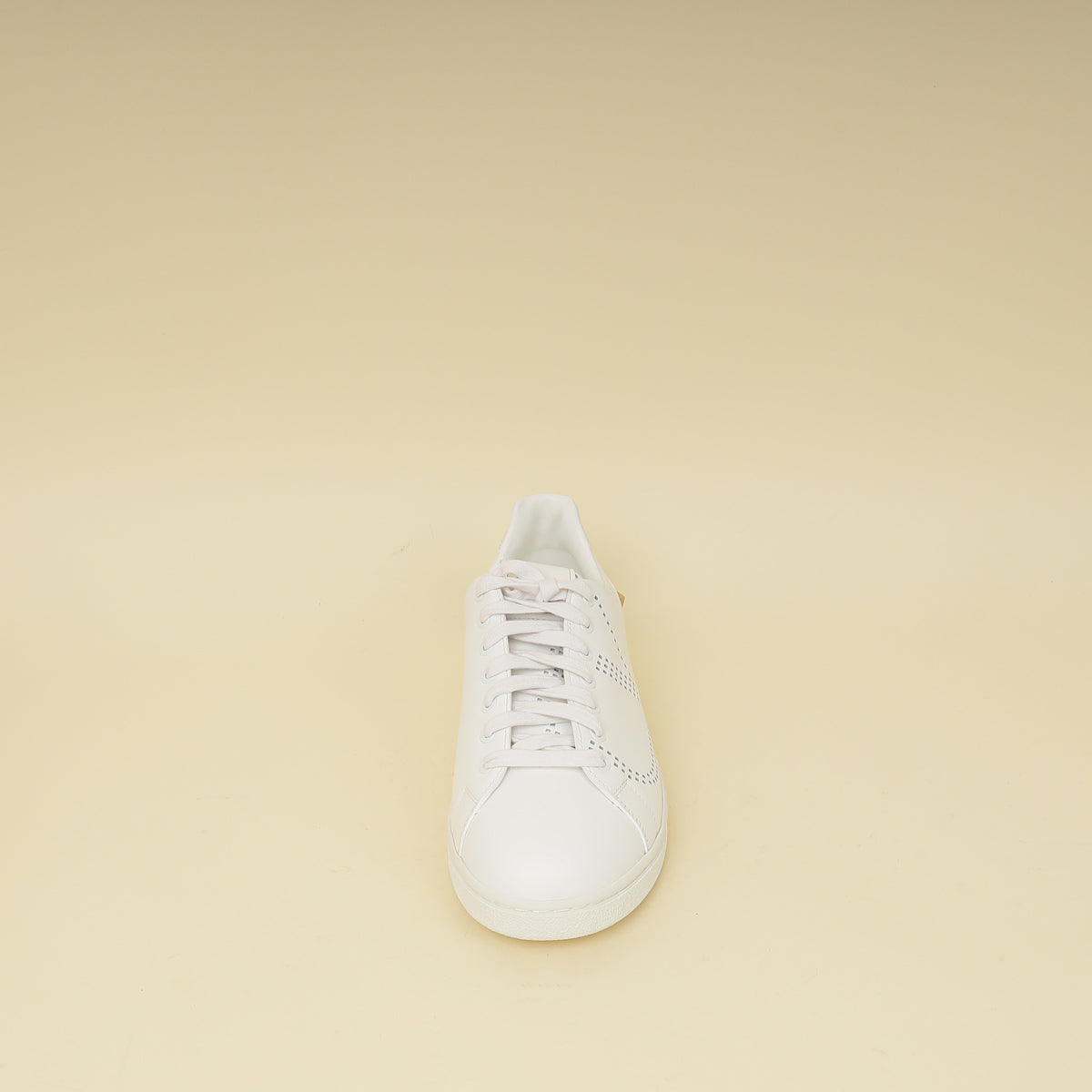 Valentino White VLOGO Backnet Sneakers 42-Valentino-THE CLOSET