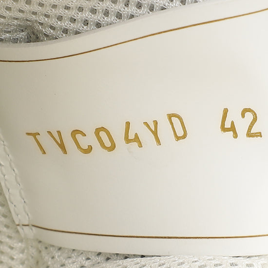 Valentino White VLOGO Backnet Sneakers 42-Valentino-THE CLOSET