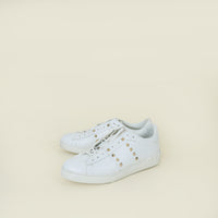 Valentino White Rockstud Untitled Sneakers 46