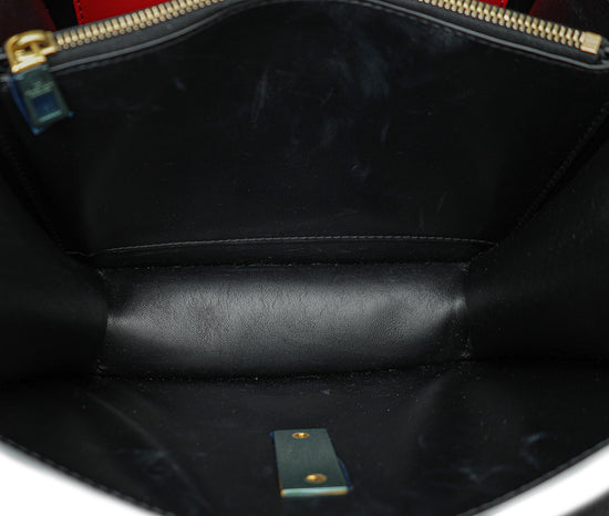 Valentino Black VSling Flap Bag