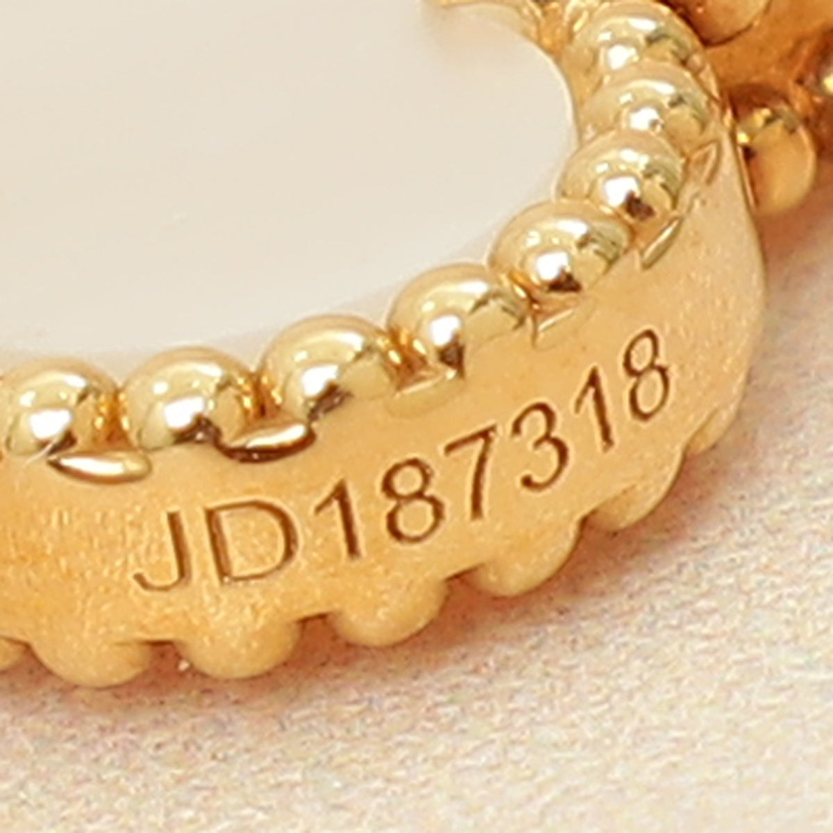 Van Cleef & Arpels 18K Yellow Gold MOP 10 Motifs Vintage Alhambra Necklace-Van Cleef & Arpels-THE CLOSET