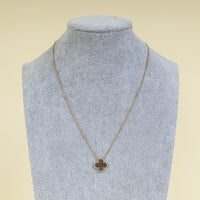 Van Cleef & Arpels 18K Rose Gold Vintage Alhambra Necklace