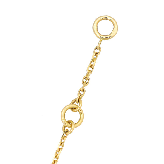 Van Cleef & Arpels 18K Yellow Gold MOP Sweet Alhambra Bracelet