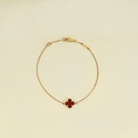 Van Cleef & Arpels 18K Rose Gold Sweet Alhambra Bracelet