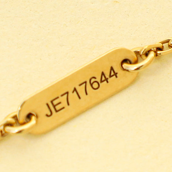 Van Cleef & Arpels 18K Yellow Gold Malachite Vintage Alhambra Pendant Necklace