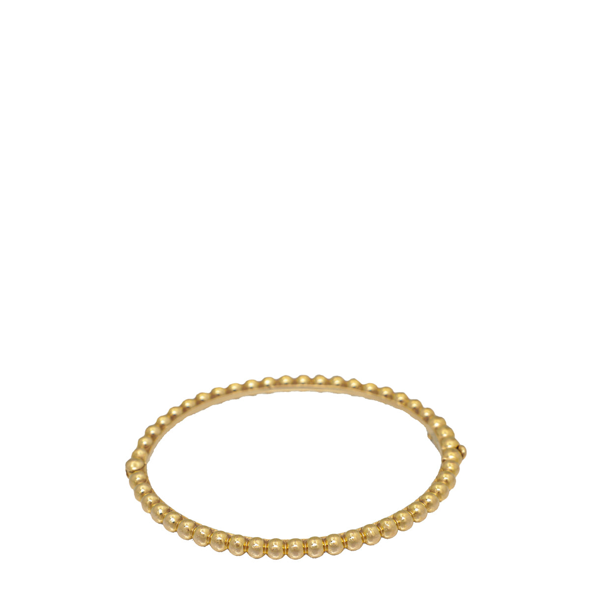 Van Cleef & Arpels 18K Pink Gold Perlée Pearls Small Bracelet