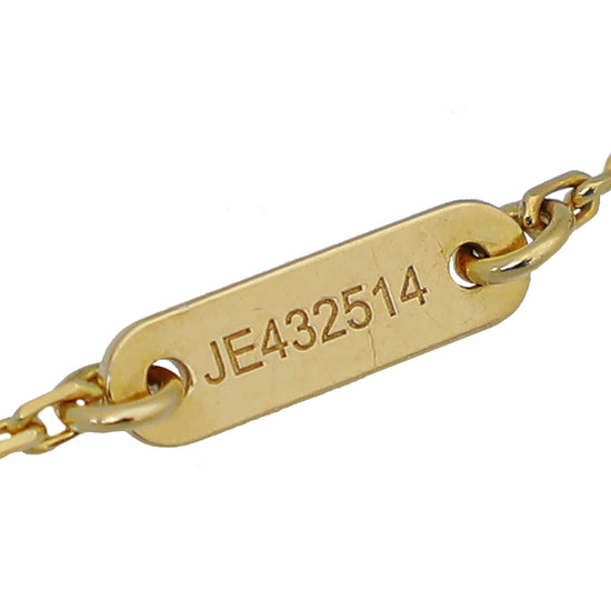 Van Cleef & Arpels 18K Yellow Gold MOP Sweet Alhambra Bracelet