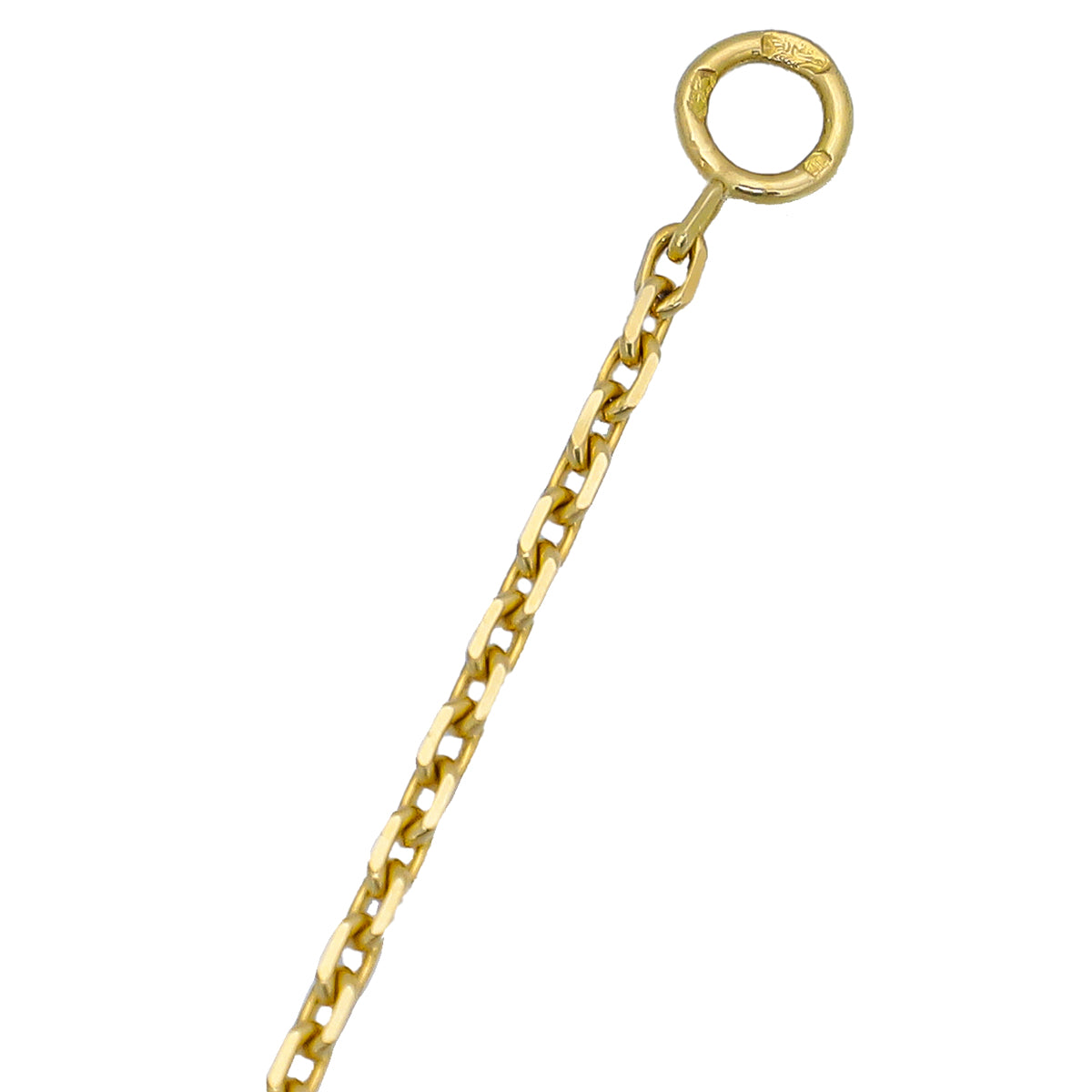 Van Cleef & Arpels 18K Yellow Gold MOP Vintage Alhambra Necklace