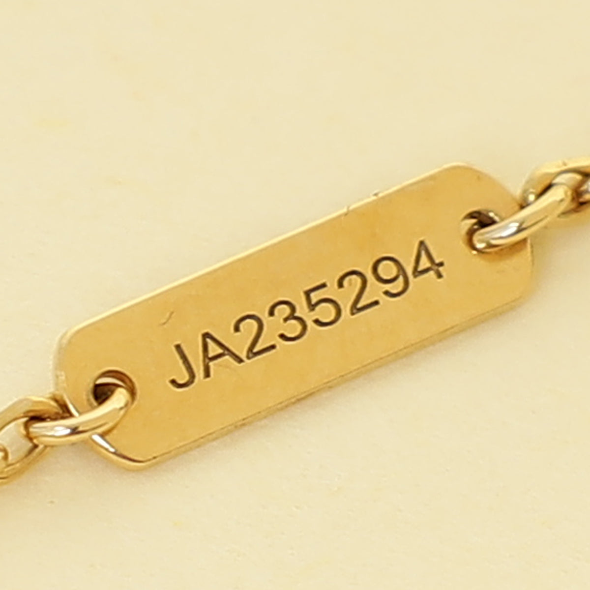 Van Cleef & Arpels 18K Yellow Gold Vintage Alhambra Onyx Pendant Necklace