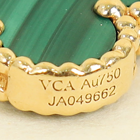 Van Cleef & Arpels 18K Yellow Gold Vintage Alhambra 5 Motifs Bracelet
