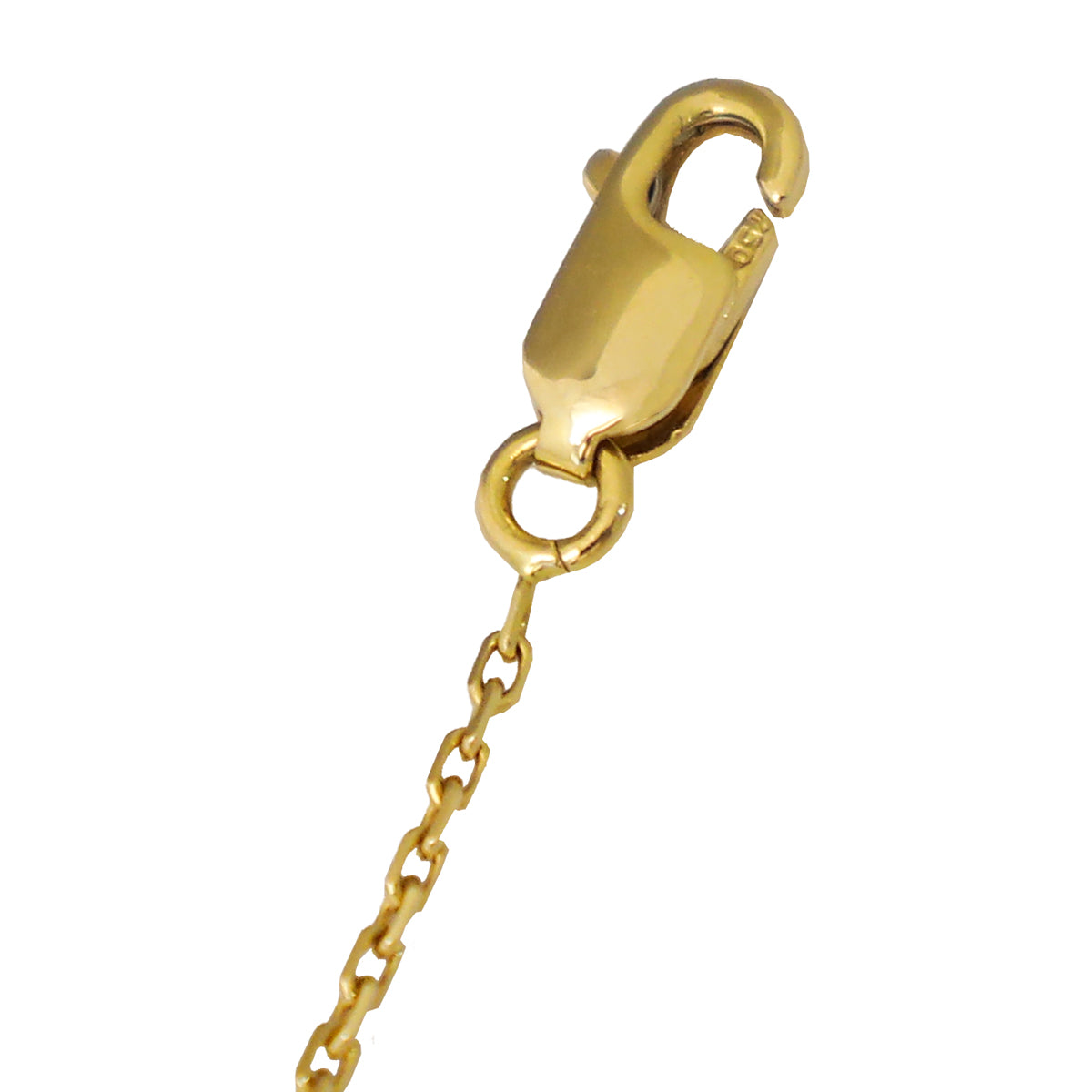 Van Cleef & Arpels 18K Yellow Gold MOP Sweet Alhambra Necklace