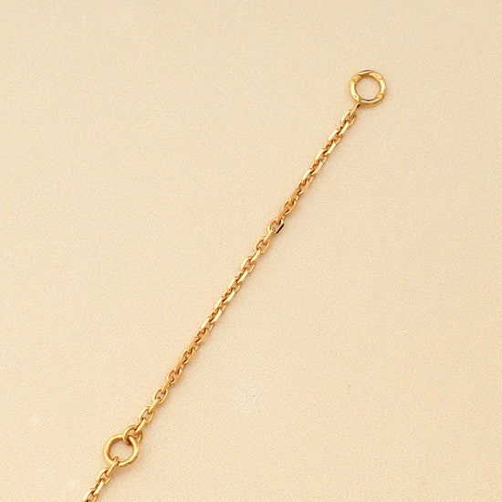 Van Cleef & Arpels 18K Rose Gold Diamond Obsidian Vintage Alhambra 2023 Holiday Pendant Necklace-Van Cleef & Arpels-THE CLOSET