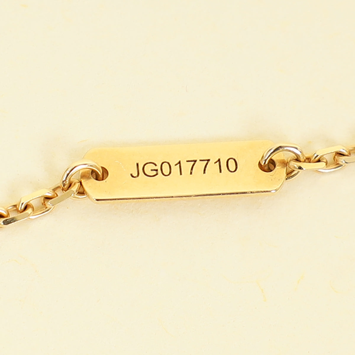 Van Cleef & Arpels 18K Yellow Gold Carnelian Vintage Alhambra Pendant Necklace