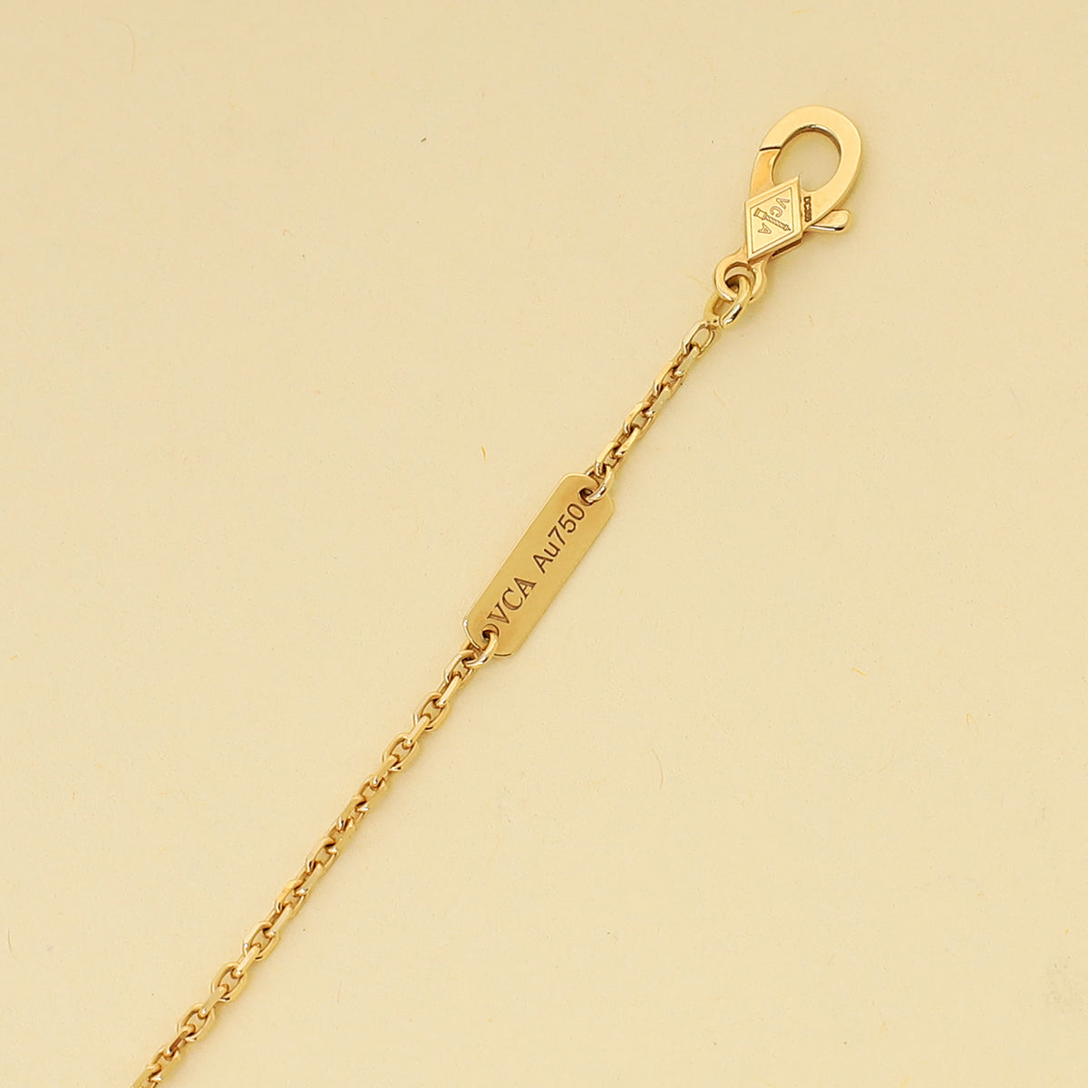 Van Cleef & Arpels 18K Yellow Gold Vintage Alhambra Pendant Necklace-Van Cleef & Arpels-THE CLOSET