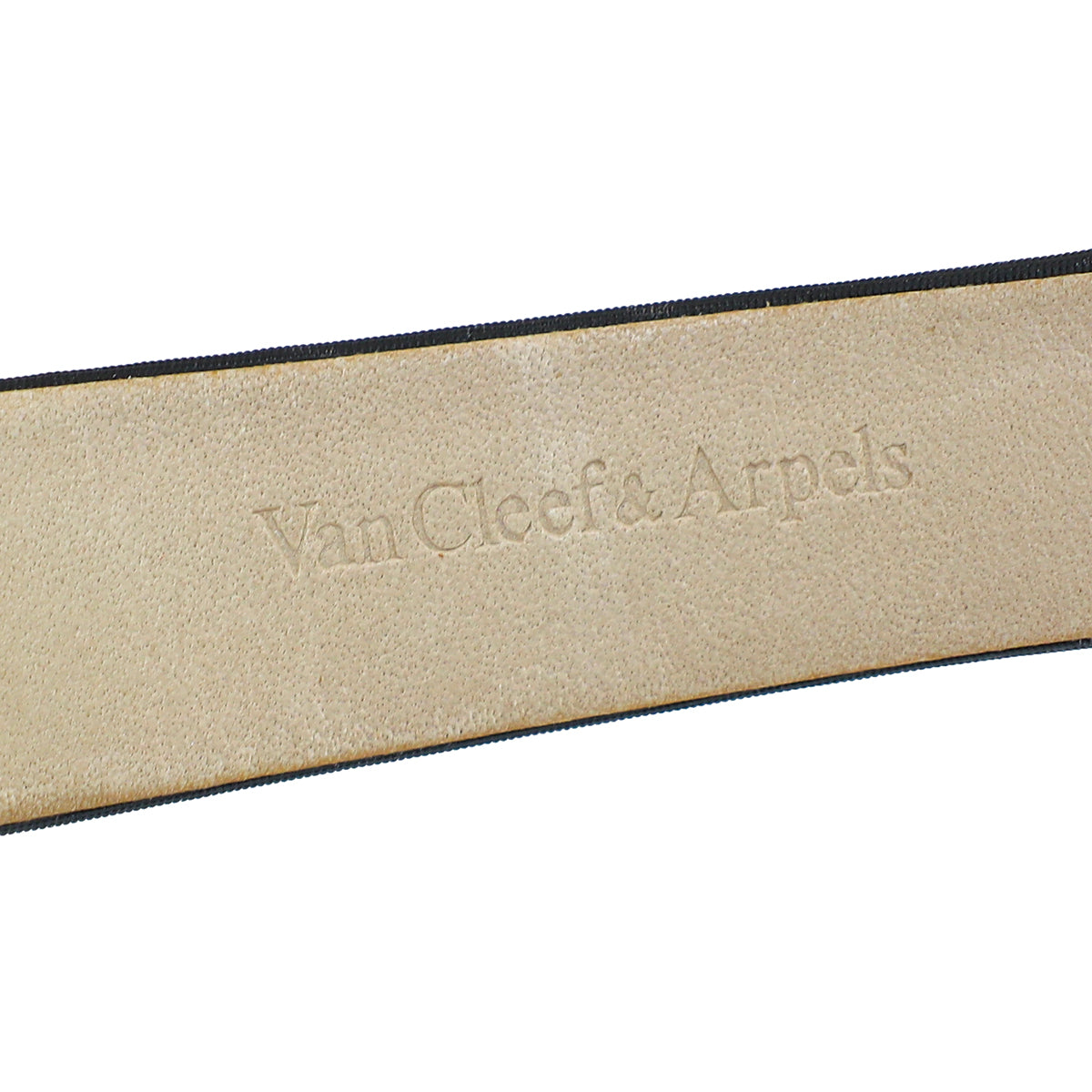 Van Cleef & Arpels 18K White Gold Charms with Diamonds 32mm Quartz Watch