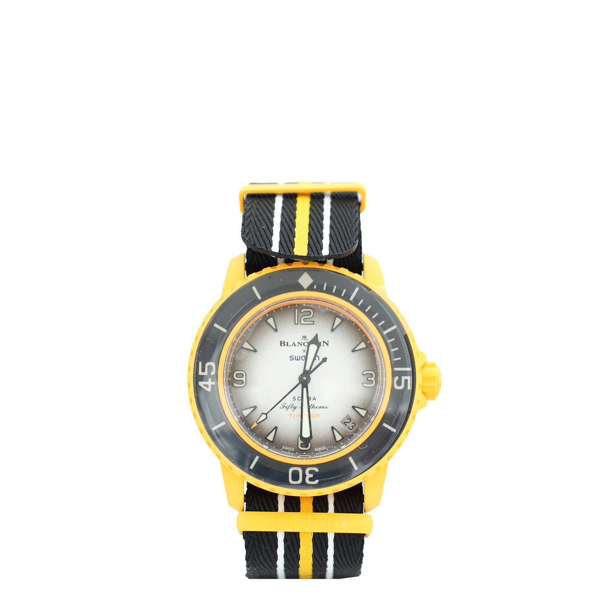Blancpain x Swatch Bicolor Scuba Fifty Fathoms Pacific Ocean 42mm Watch