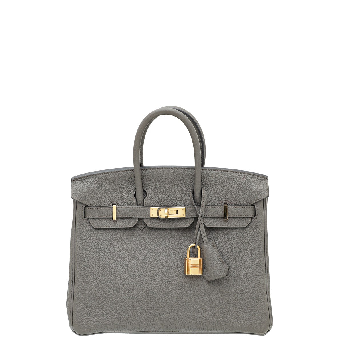 Hermes Gris Etain Birkin 25 Bag-Hermes-THE CLOSET