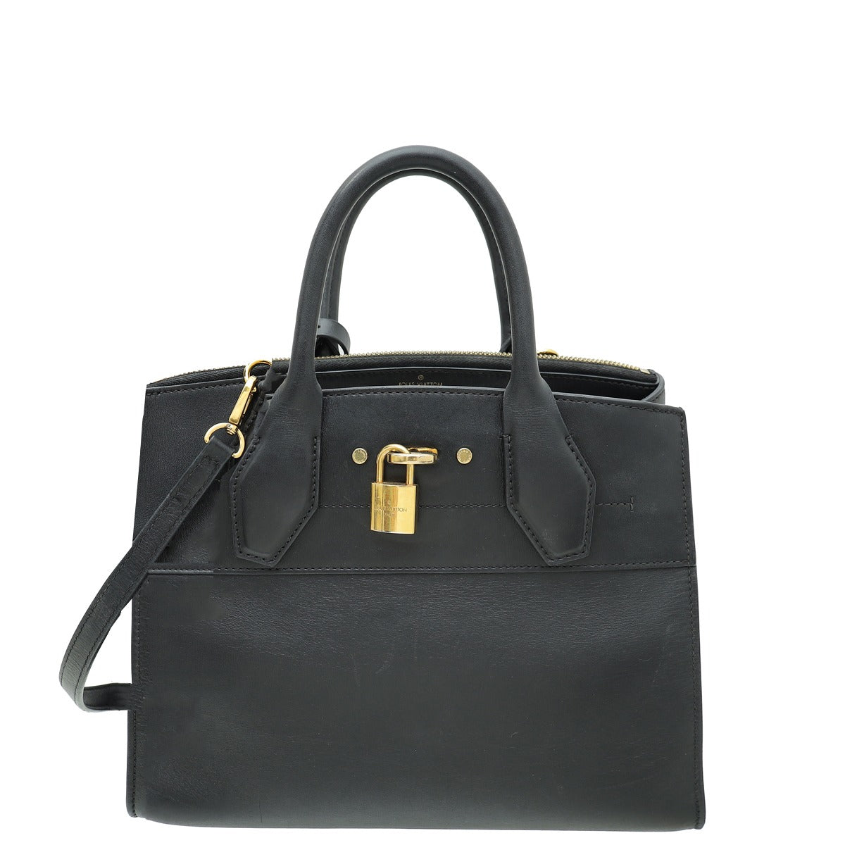Louis Vuitton Black City Steamer PM Bag-Louis Vuitton-THE CLOSET