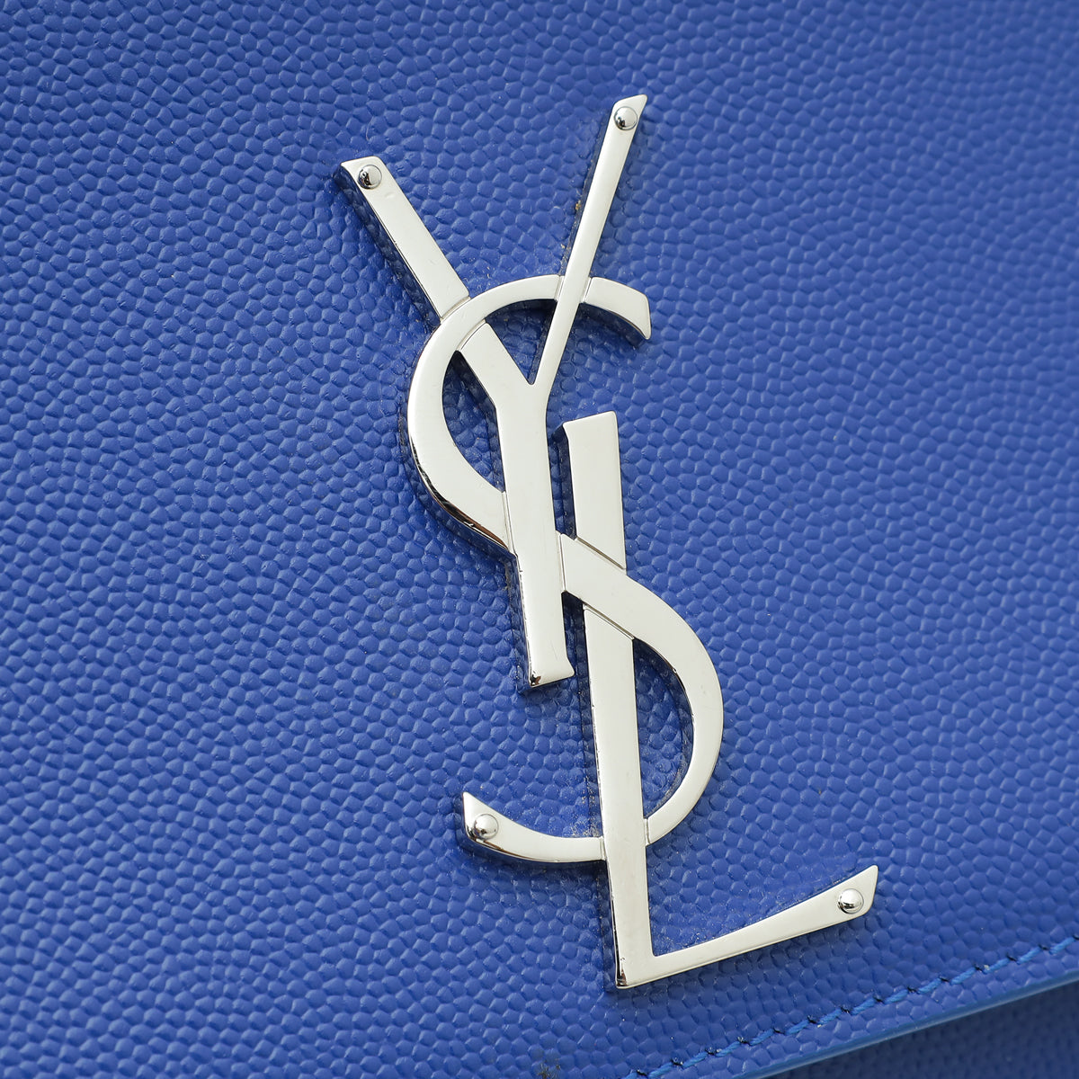 YSL Blue Azur Kate Medium Shoulder Bag