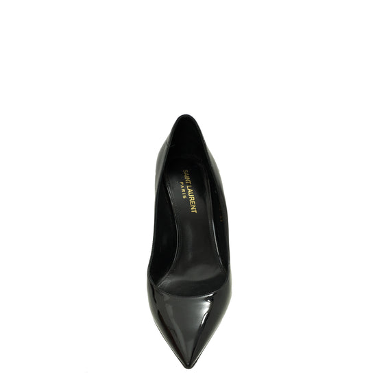 YSL Black Opyum Pumps 37