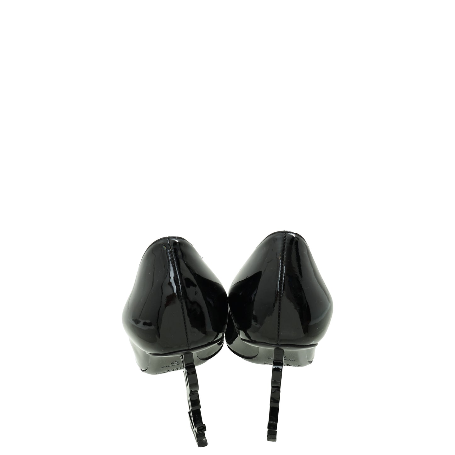 YSL Black Opyum Pumps 37