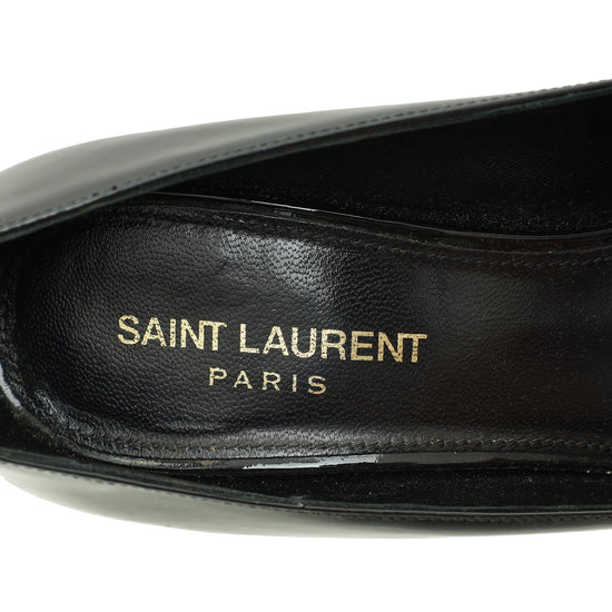 YSL Black Opyum Pumps 37