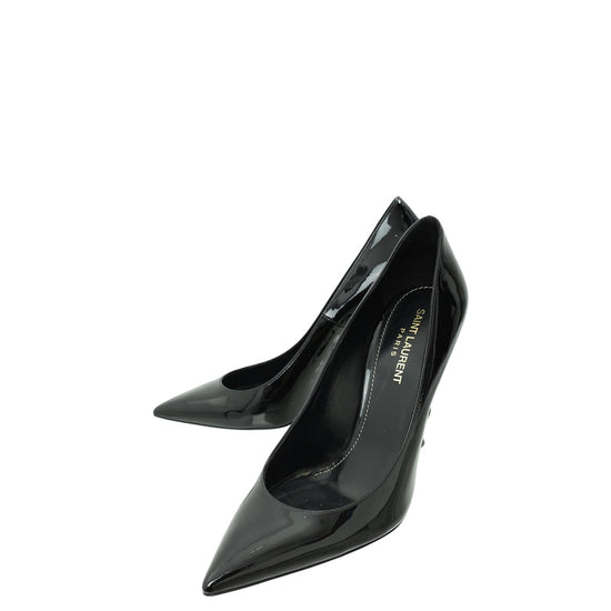 YSL Black Opyum Pumps