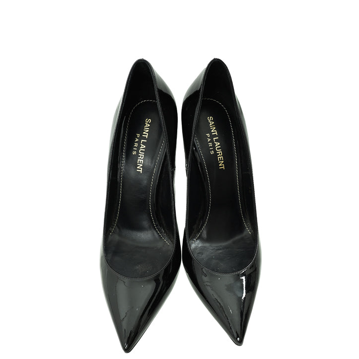 YSL Black Opyum Pumps