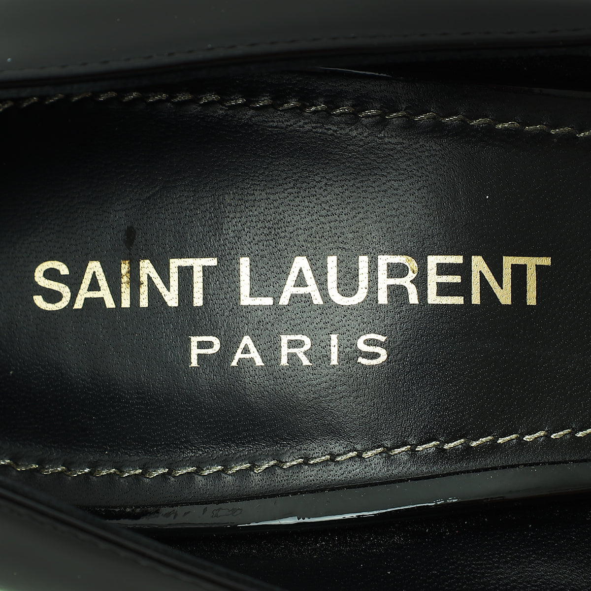 YSL Black Opyum Pumps