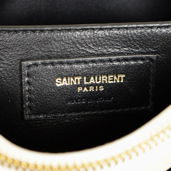 YSL Blanc Vintage Loulou Small Shoulder Bag-YSL-THE CLOSET