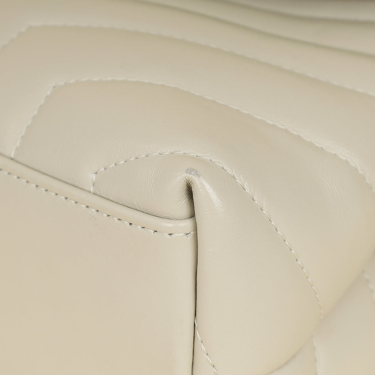 YSL Blanc Vintage Loulou Small Shoulder Bag-YSL-THE CLOSET