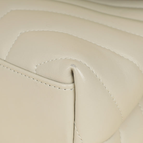 YSL Blanc Vintage Loulou Small Shoulder Bag-YSL-THE CLOSET