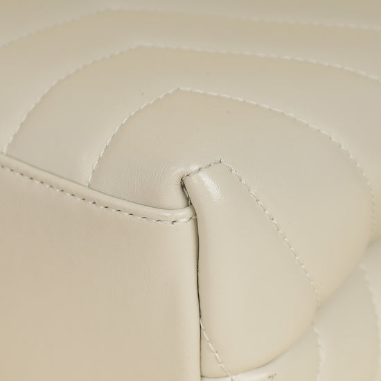 YSL Blanc Vintage Loulou Small Shoulder Bag-YSL-THE CLOSET